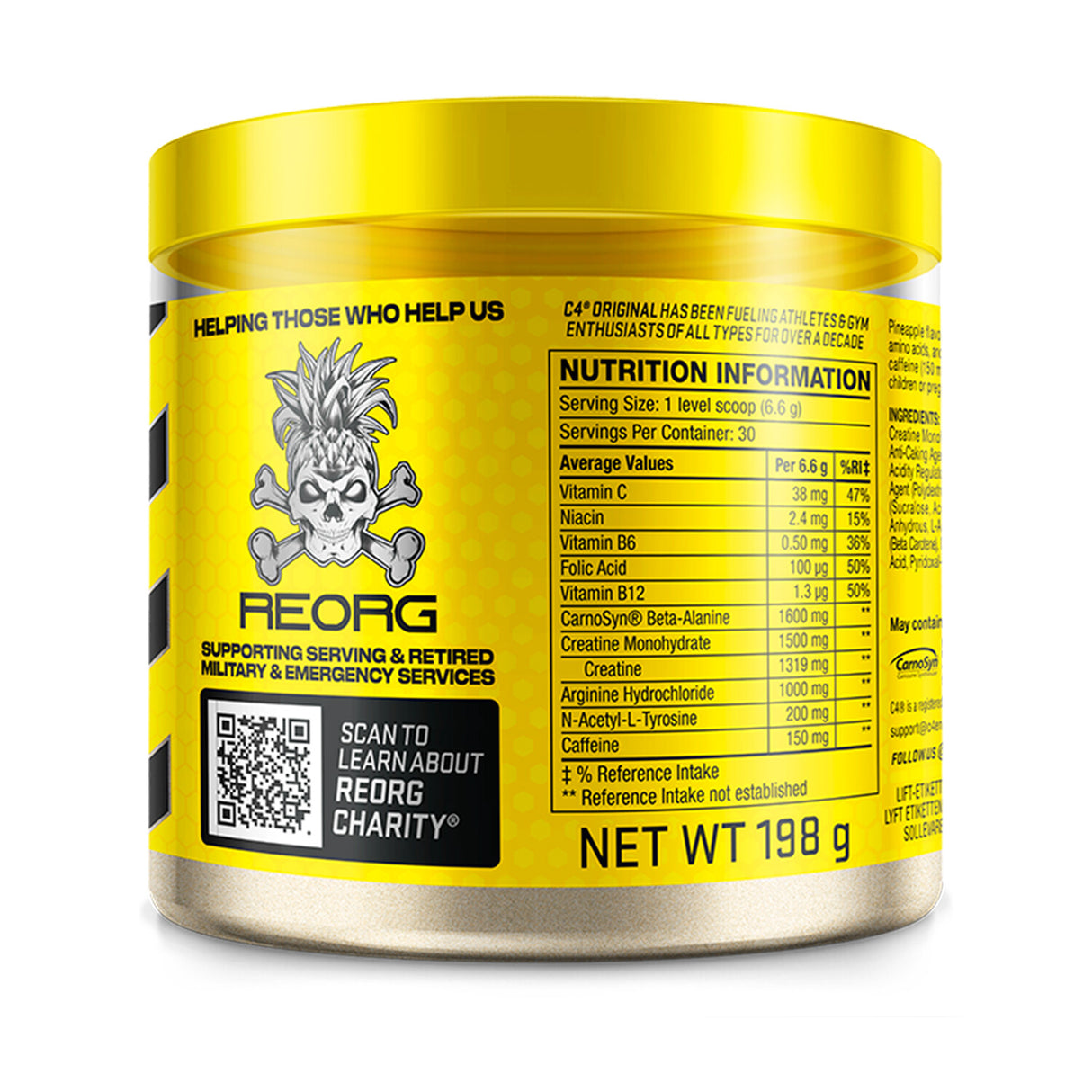 C4 Original 198g REORG - 30 servings