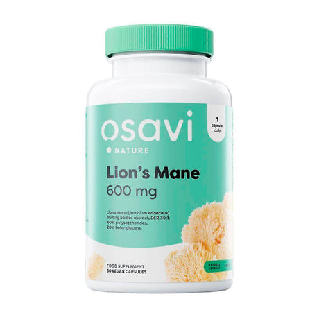 Lion's Mane 600mg - 60 veg cáps