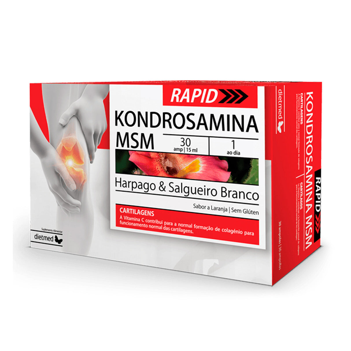 Kondrosamina MSM Rapid 30 ampolas