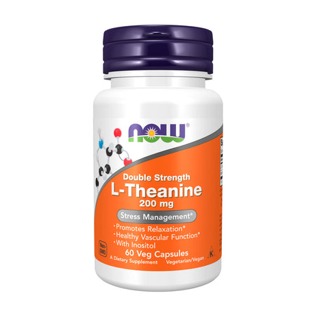 L-Theanine Double Strength 200 mg - 60 Veg Caps
