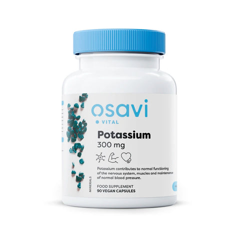 Potassium 300mg - 90 vegan cáps