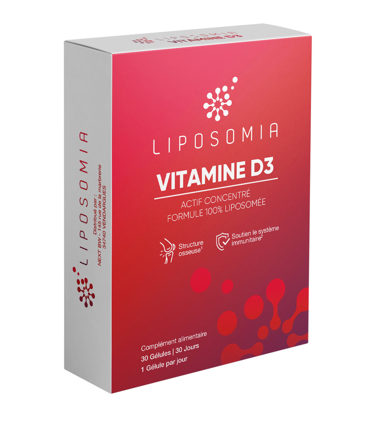 Liposomia Vitamine D3 - 30 capsulas