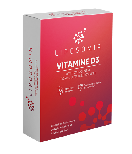Liposomia Vitamine D3 - 30 capsulas