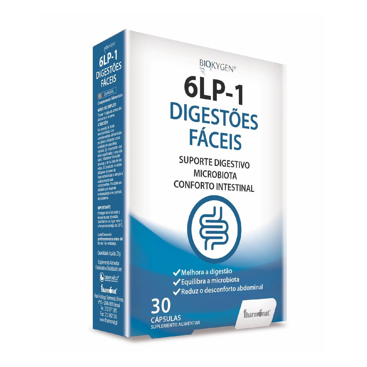 Biokygen 6LP-1 Digestiones Fáciles - 30 Comprimidos