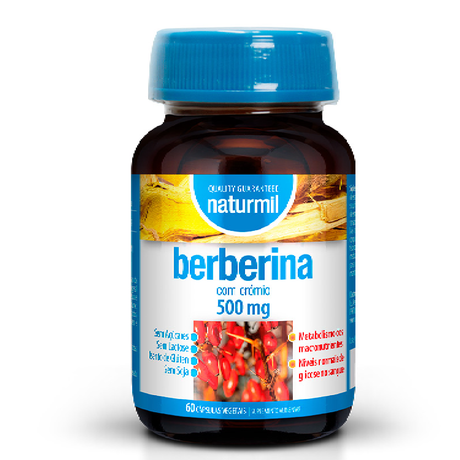 Berberina 500mg - 60 veg cáps