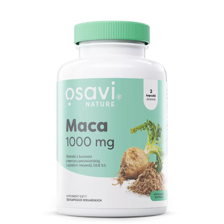 Maca 1000 mg - 60 cápsulas veganas