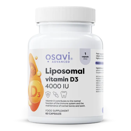 Liposomal Vitamin D3 4000IU - 60 cáps