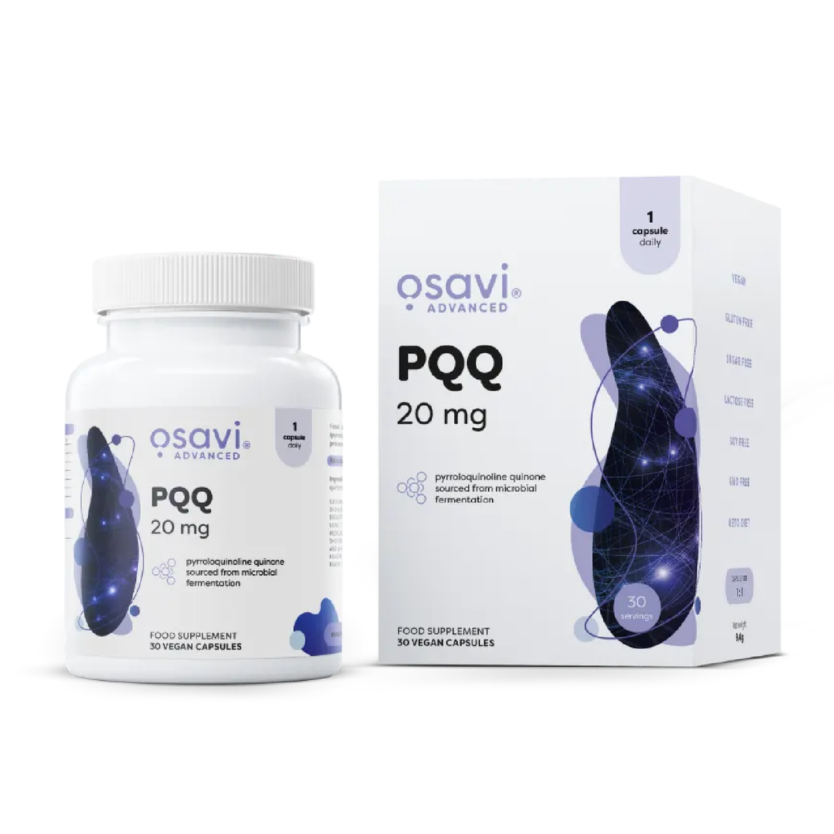 PQQ 20mg - 30 veg cáps