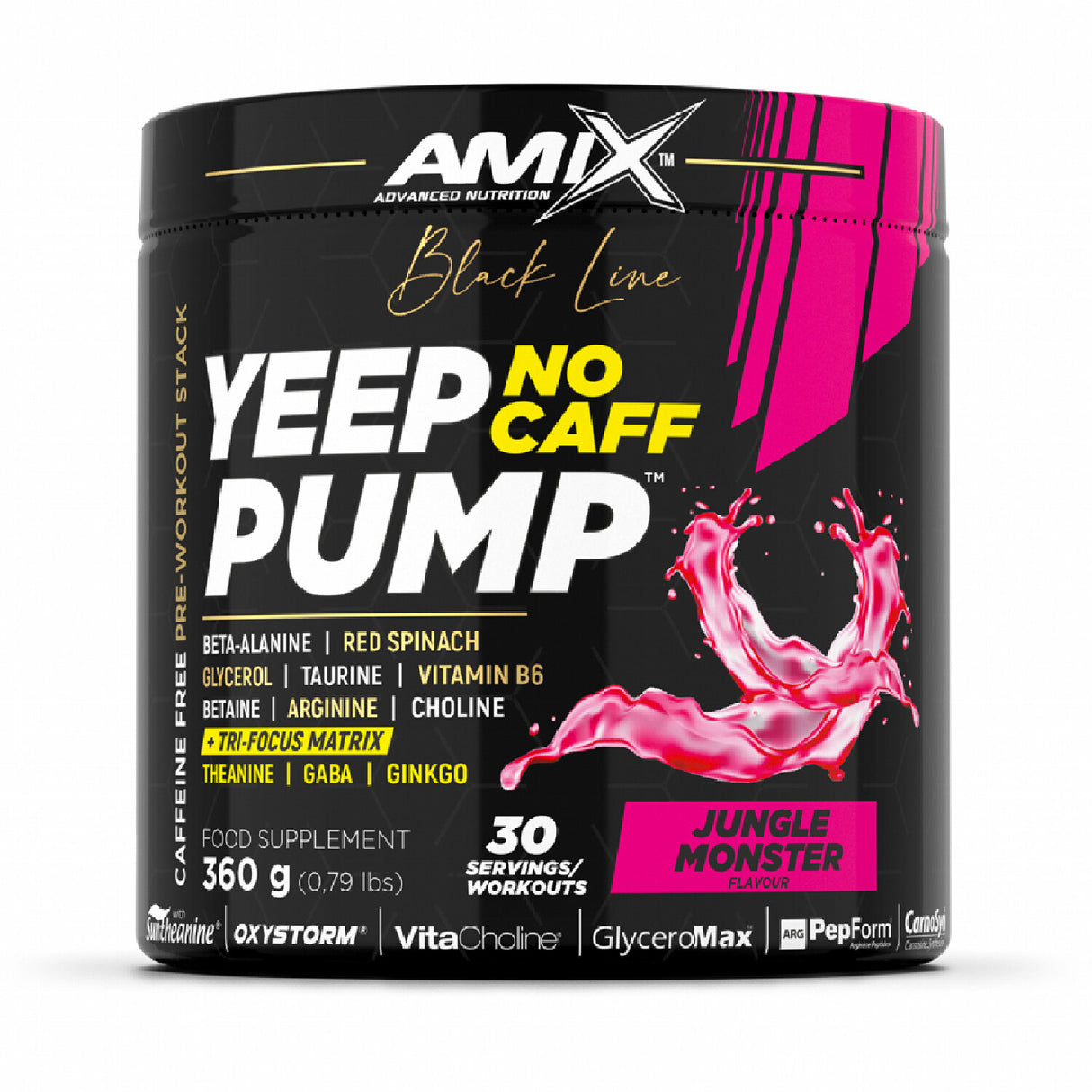 Yeep Pump Black Line NO CAFF 360g