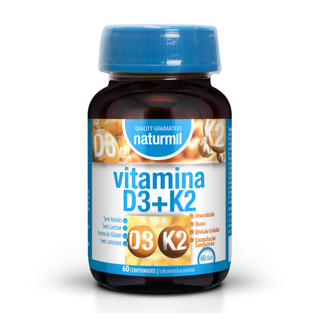 VITAMINA D3 + K2 60 COMPRIMIDOS