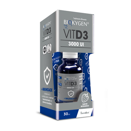 Biokygen VIT D3 3000IU 30ml (Gotas)