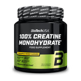 Biotech USA 100% Creatine Monohydrate 300g con Sabor Piña-Mango frontal