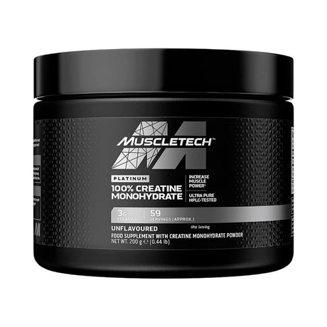 Platinum 100% Creatine Monohydrate 200grs