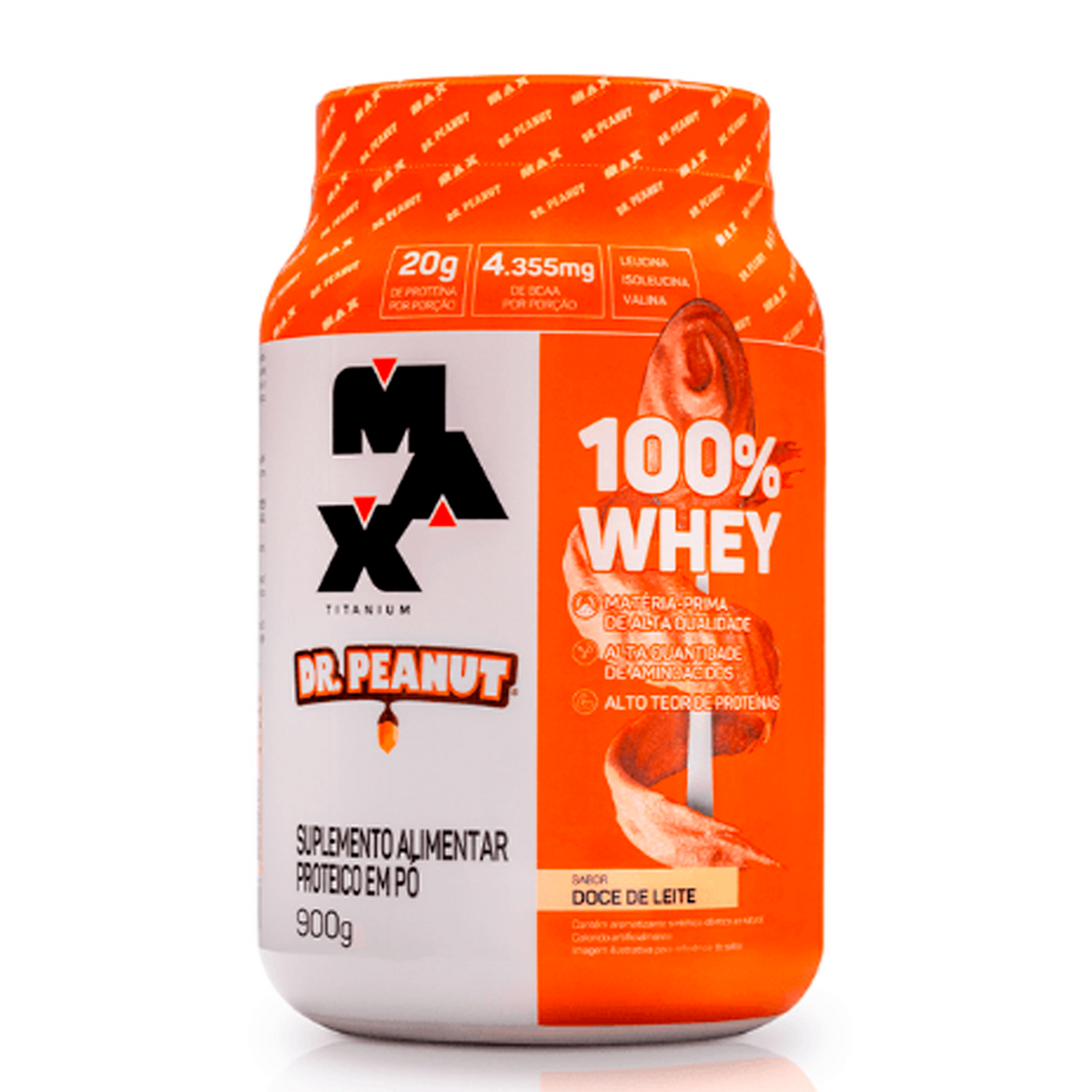 100% Whey Dr. Peanut - Max Titanium Avellana