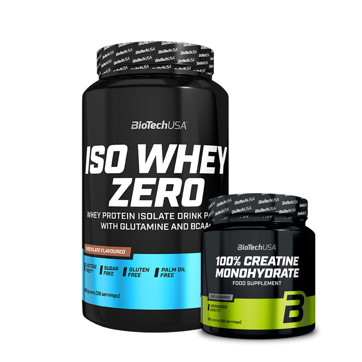 Pack - Iso Whey Zero 908g + 100% Creatina Monohidrato 300g