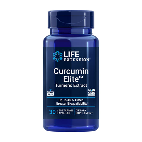 Life Extension Curcumin Elite Turmeric Extract 30 Cápsulas Vegetales frontal