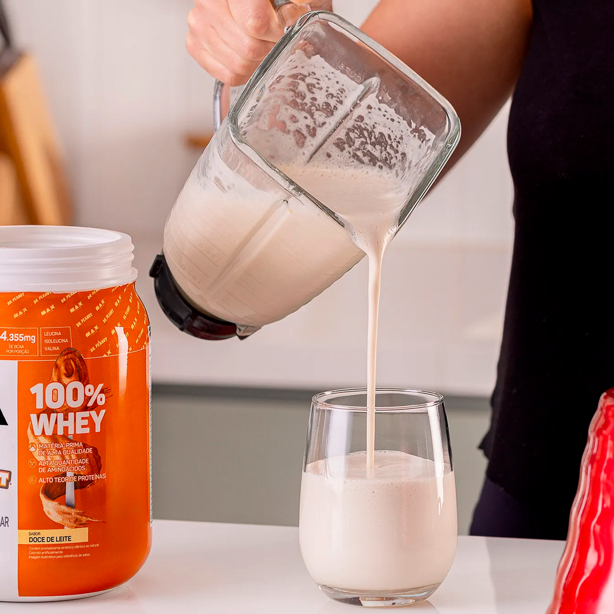 100% Whey Dr. Peanut - Max Titanium Avellana