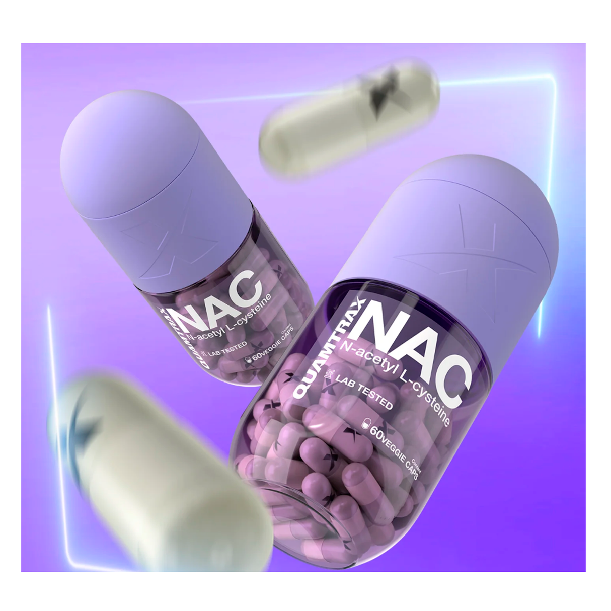 NAC - 60 Cápsulas Vegetales