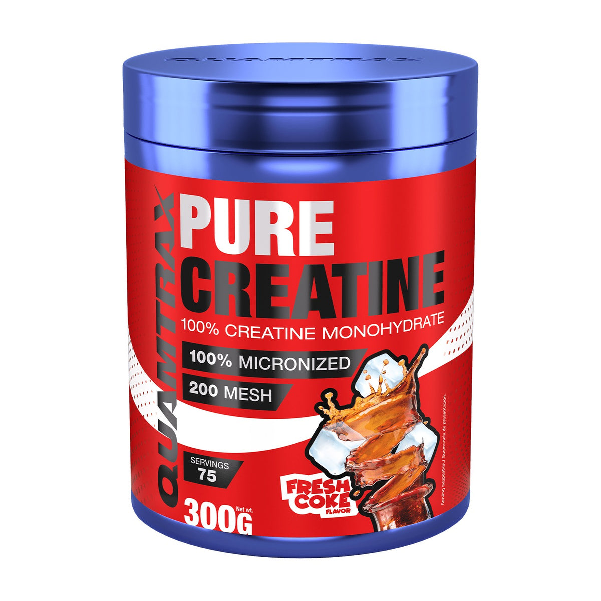 Quamtrax Pure Creatine 300 g Fresh Coke frontal