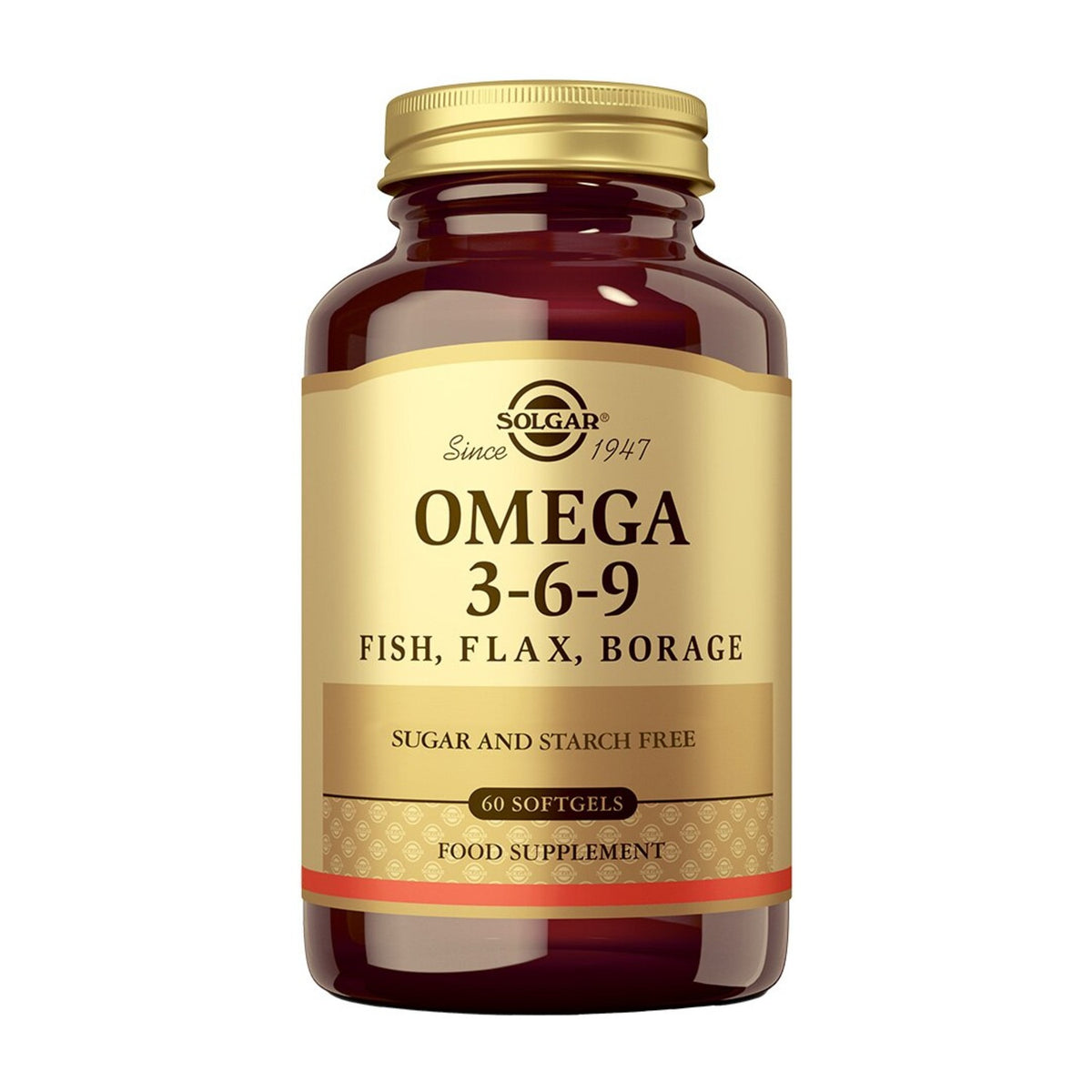 Solgar Omega 3-6-9 60 Cápsulas Blandas frontal