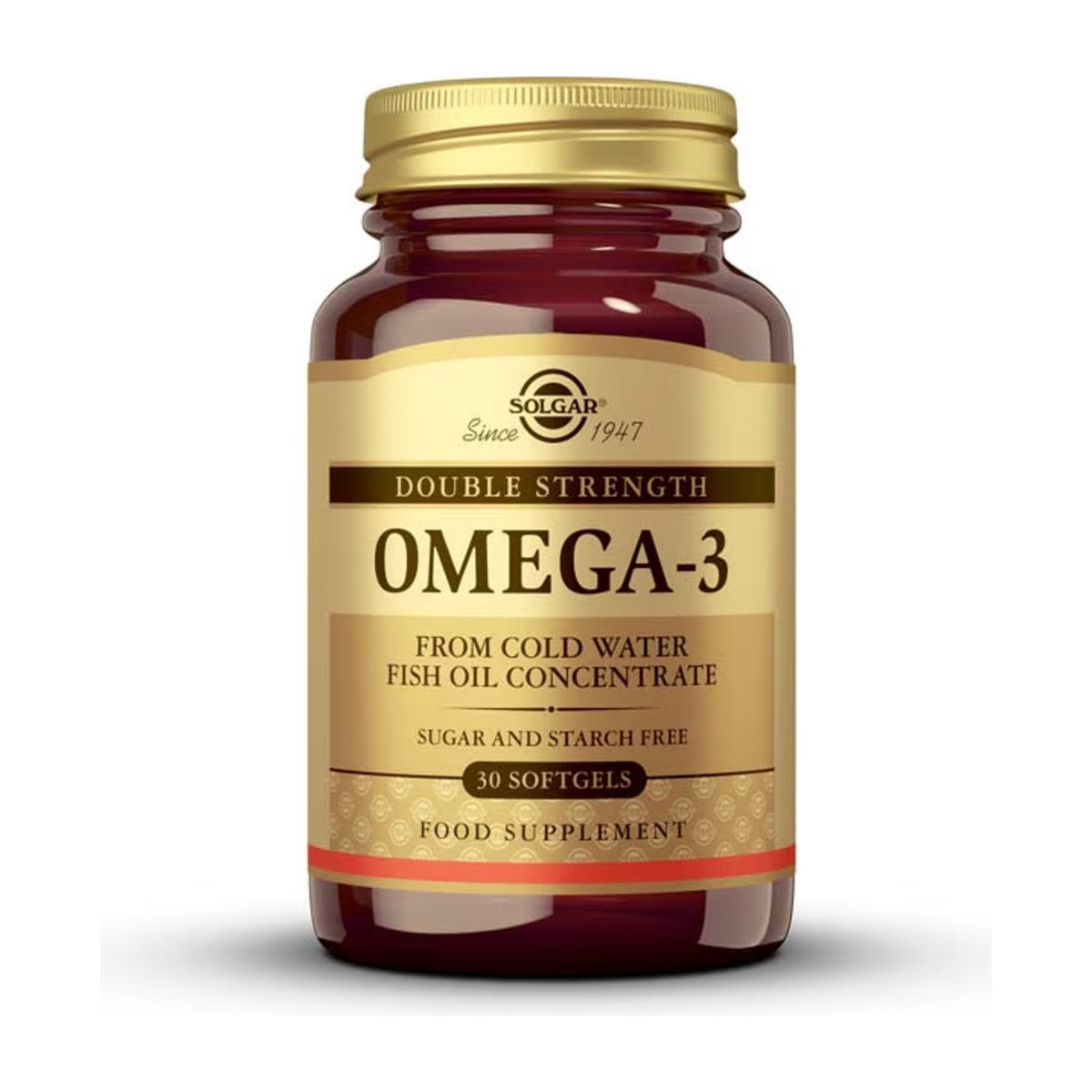 Solgar Omega-3 Alta Concentración 30 Cápsulas Blandas frontal
