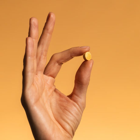 Solgar Vitamina B-Complex con Vitamina C 100 Comprimidos en uso