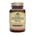 Solgar Vitamina K2 100 µg 50 Cápsulas Vegetales frontal